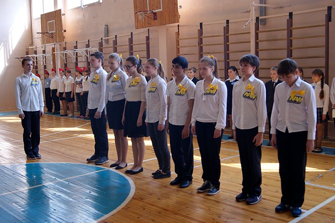 Смотр строя и песни 2014